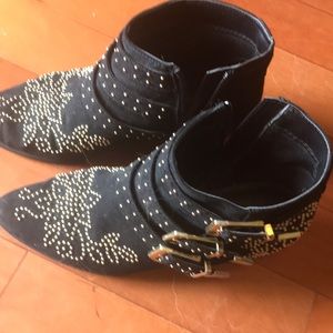Topshop studded booties